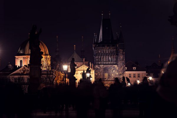 Prag-Tschechische-Republik-Prague-Karlsbrücke-Karlsbruecke-Sehenswürdigkeiten-Panorama-Fotokurs-City-Sights-Nachtaufnahme-Night