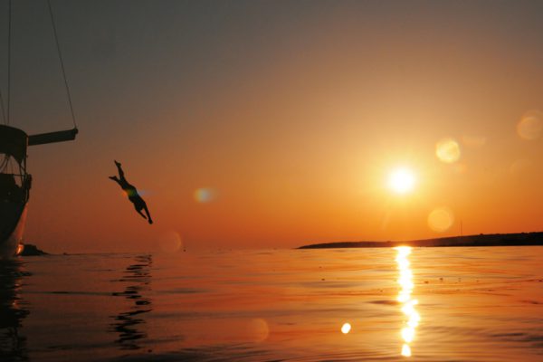 Into the sun