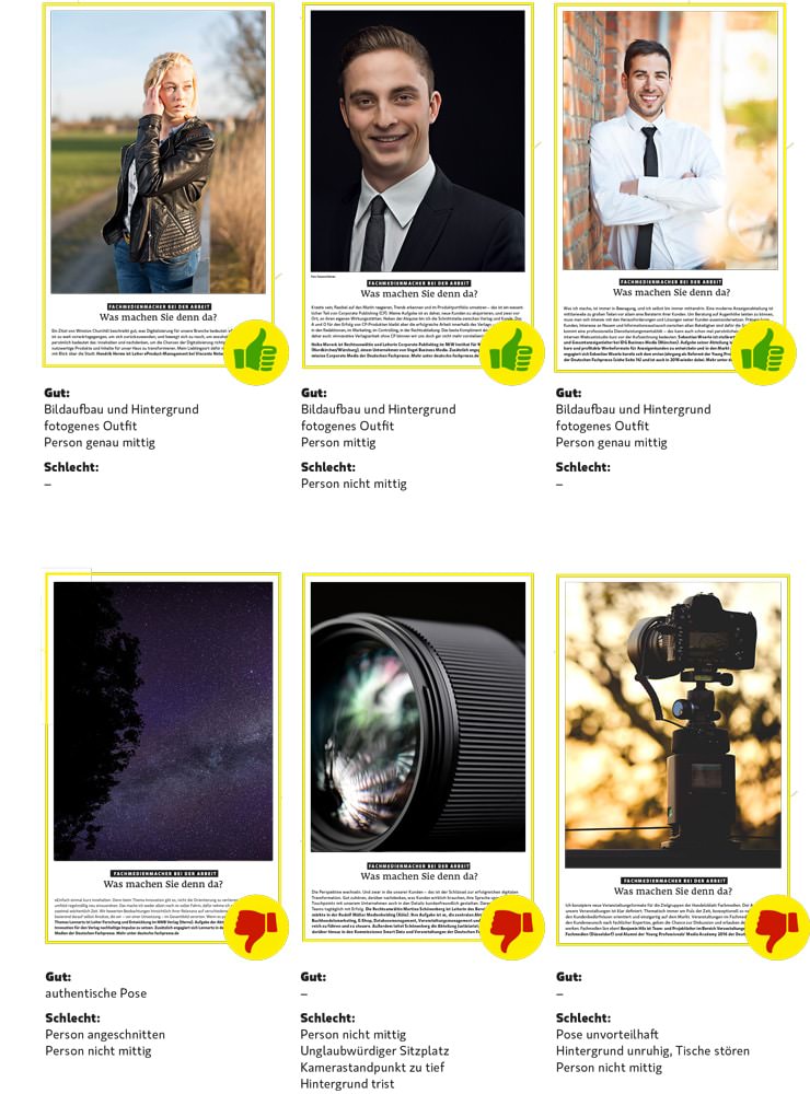 Businessbilder Fotobriefing
