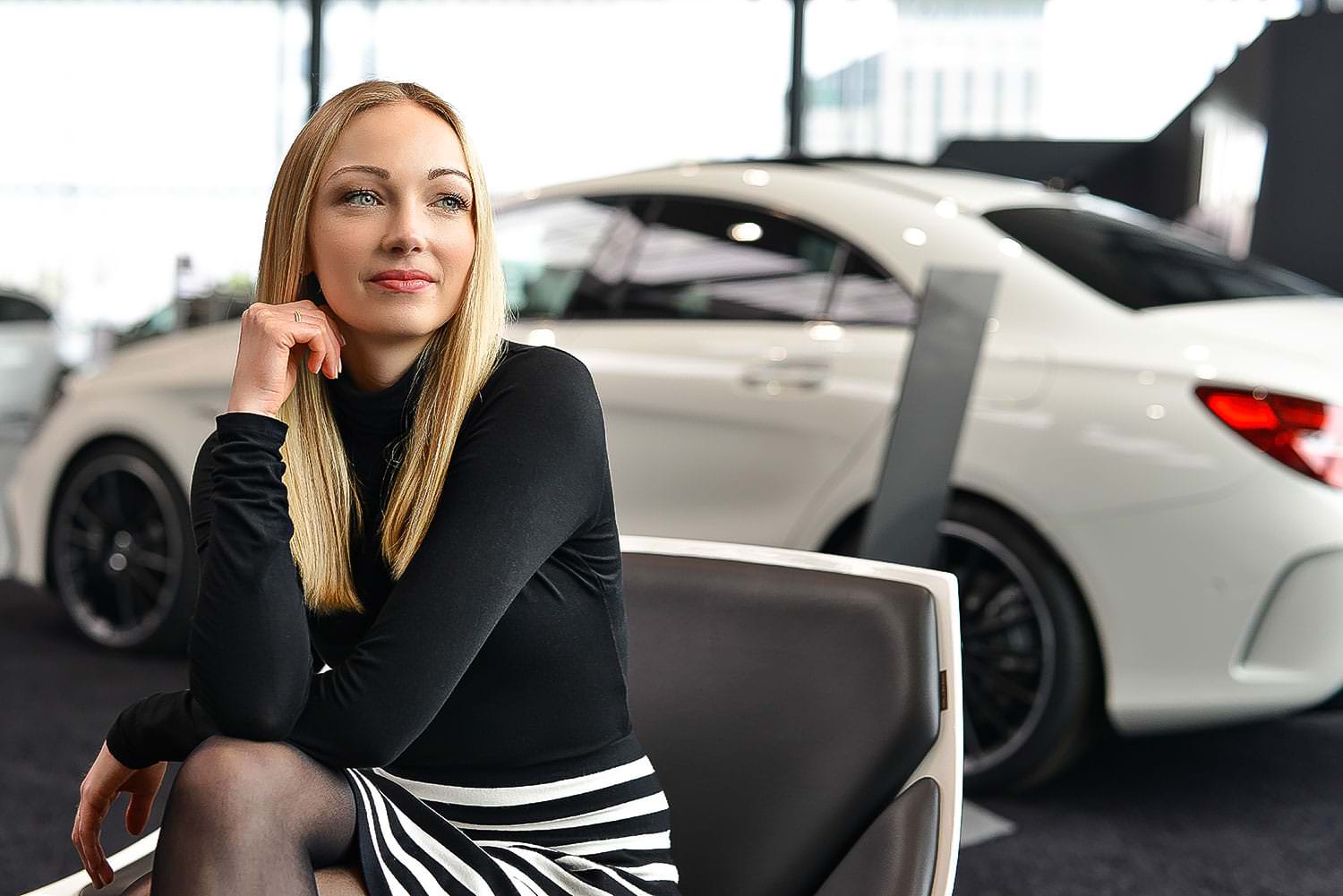 She´s Mercedes Portrait Fotoshooting