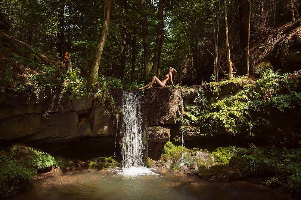 Fotograf Wasserfall Fotoshooting