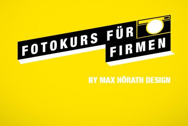 Fotokurs für Firmen by Max hörath Design Anzeige