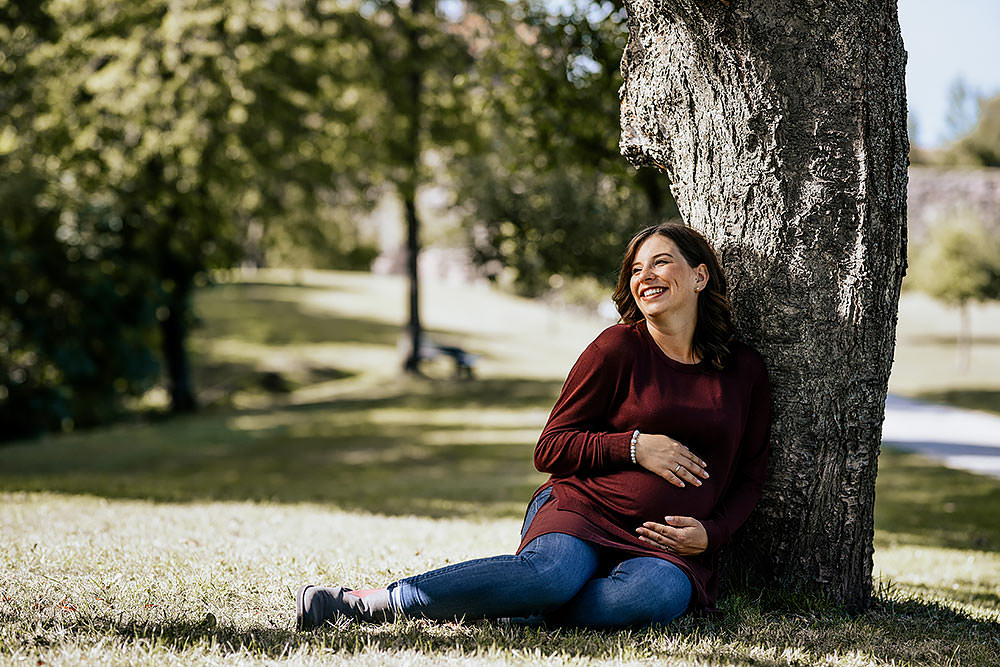 Wir werden Mama - Babybauch Shooting