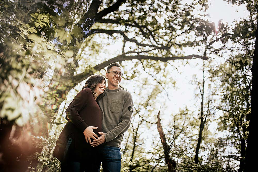 Wir werden Mama & Papa - Babybauch Shooting