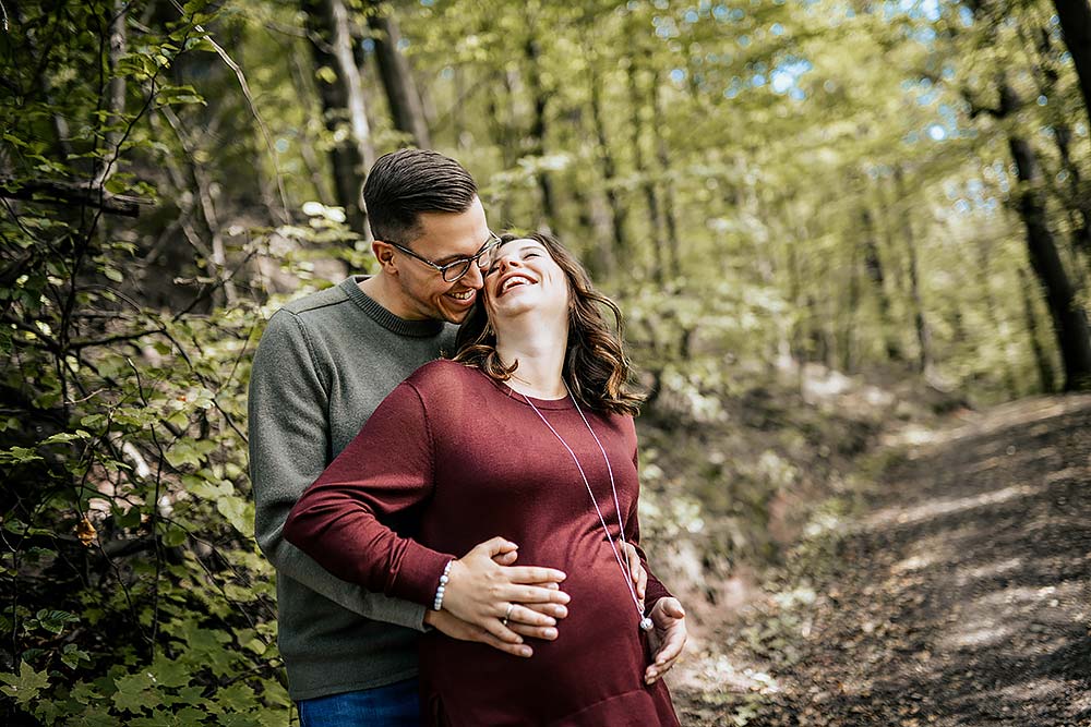 Wir werden Mama - Babybauch Shooting
