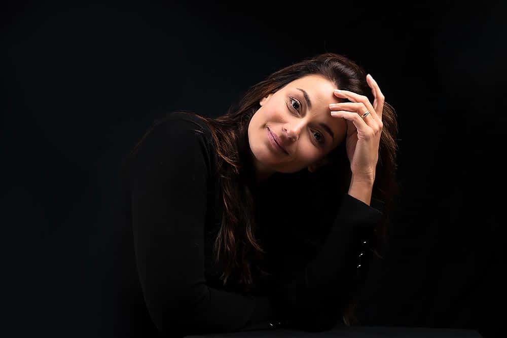 Professionelles Sedcard für Models