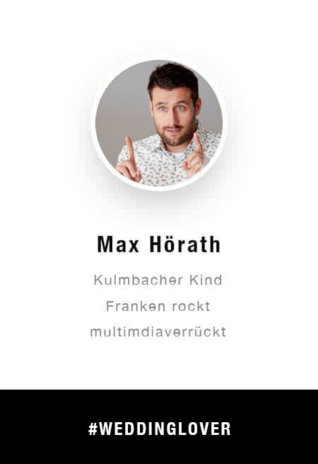 Hochzeitsfotograf Max Hörath aus Oberfranken