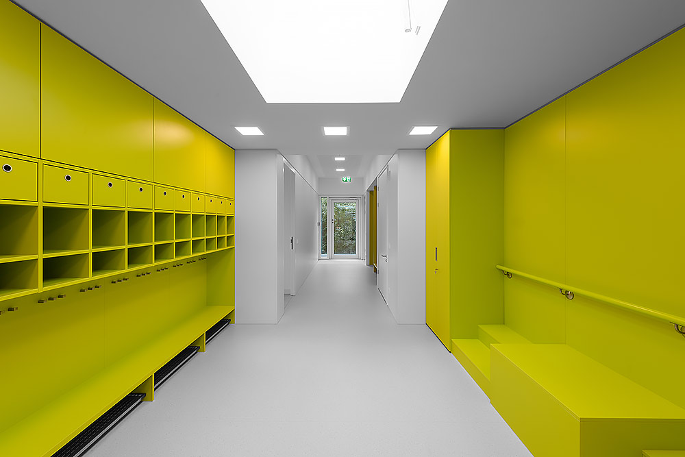 Architekturfotografie Kindergarten Sternenhimmel Kronach