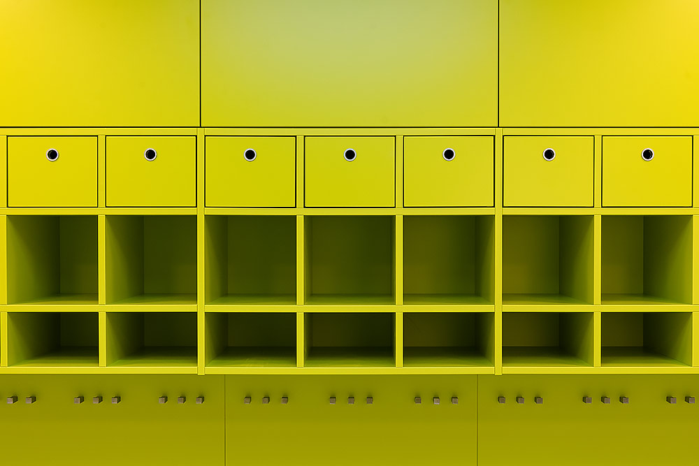 Architekturfotografie Kindergarten Sternenhimmel Kronach
