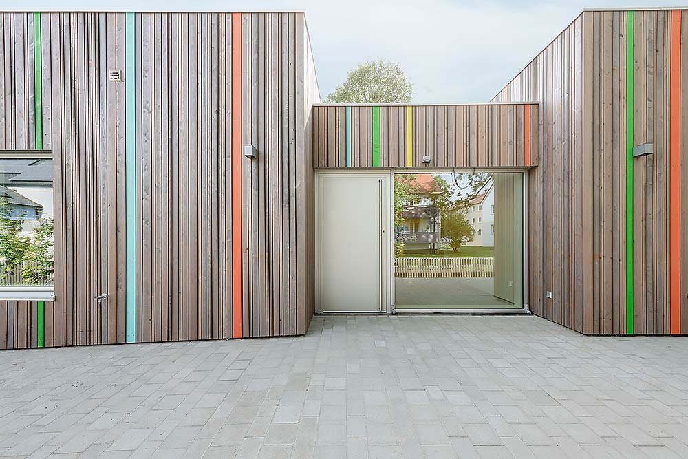 Architekturfotografie Kindergarten Sternenhimmel Kronach