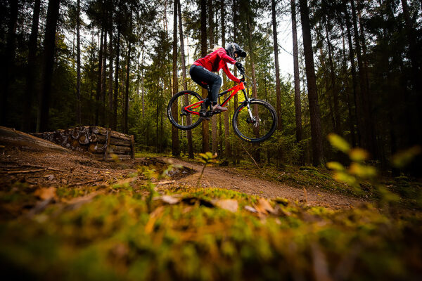 Actionfotograf Downhill Mountainbiking Kronach