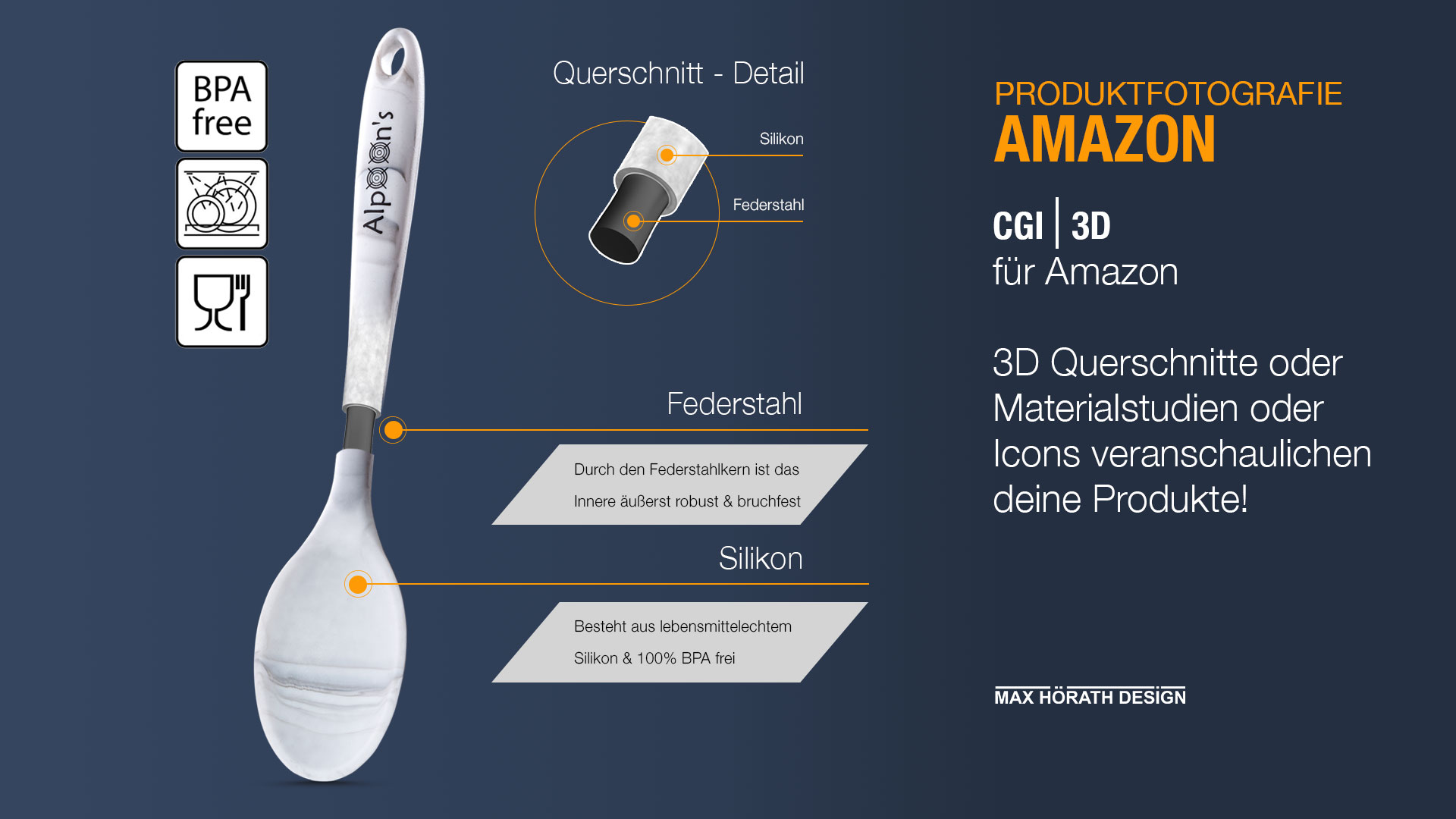 Produktfotografie - Amazon - Max Hörath Design