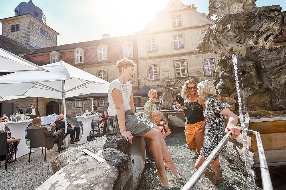 Hochzeit im Schloss Thurnau - Oberfranken Max Hörath Design