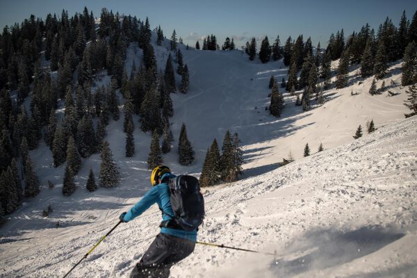 Sportfotograf Max Hörath auf dem Dürrnbachhorn im Chiemgau bei Ruhpolding