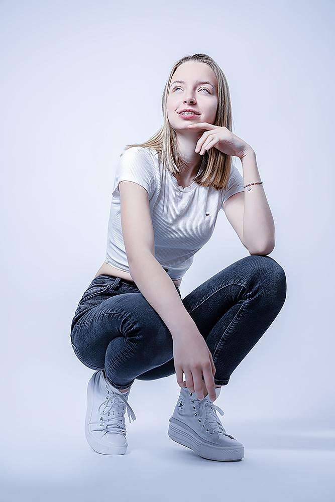 Model-Sedcard - Fotoshooting für Agentur - Max Hörath Design
