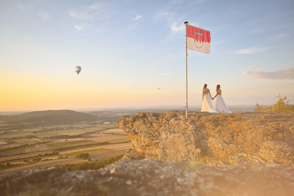 Hochzeitsfotograf Max Hörath Design aus Kulmbach auf dem Staffelberg